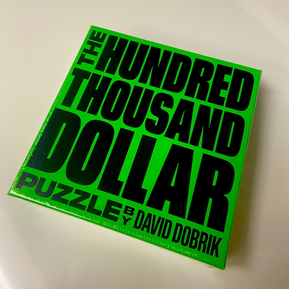 The Hundred Thousand Dollar Puzzle by David Dobrik